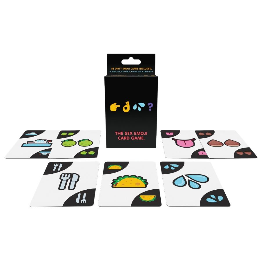 Imagen que nos facilita KHEPER GAMES de su producto erótico KHEPER GAMES - DTF JUEGO DE CARTAS EMOJIS para nuestra categoría "JUEGOS |Juegos de cartas".