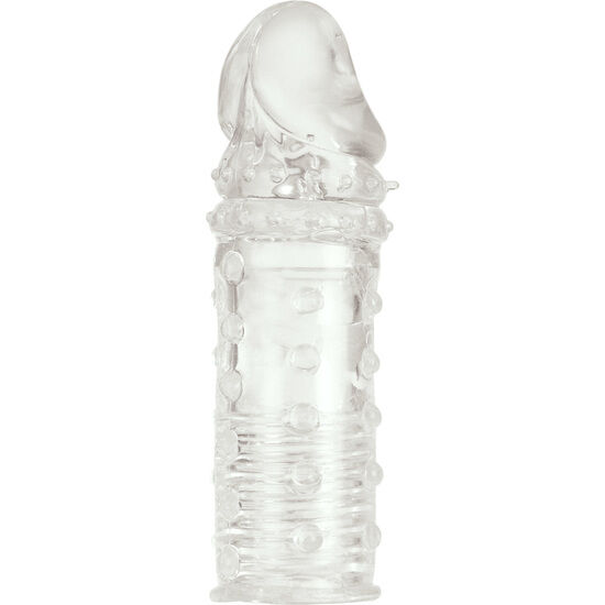 Imagen que nos facilita CALEXOTICS de su producto erótico CALEXOTICS - EXTENSION DE SILICONA PARA EL PENE para nuestra categoría "JUGUETES BIENESTAR |Juguetes para Hombres|Accesorios para el pene|Fundas Pene con Extensión".