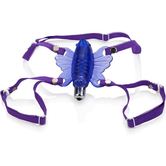 Imagen que nos facilita CALEXOTICS de su producto erótico CALEXOTICS - MASAJEADOR DE CLITORIS CON FORMA DE MARIPOSA para nuestra categoría "JUGUETES BIENESTAR |Juguetes para Mujeres|Estimuladores|Para Clítoris".