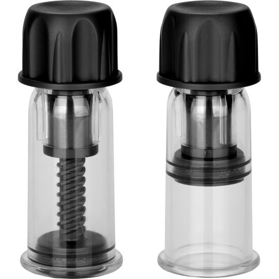 Imagen que nos facilita CALEXOTICS de su producto erótico CALEXOTICS - COLT VENTOSAS SUCCIONADORAS PARA EL PEZÓN NEGRO para nuestra categoría "JUGUETES BIENESTAR |Juguetes para Mujeres|Estimuladores|Desarrolladores Vagina&Clítoris".
