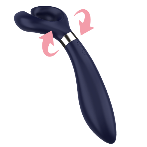 Imagen que nos facilita SATISFYER PARTNER de su producto erótico SATISFYER - ENDLESS FUN MULTI VIBRADOR 3 AZUL para nuestra categoría "JUGUETES BIENESTAR |Vibradores|Vibradores HI-TECH".