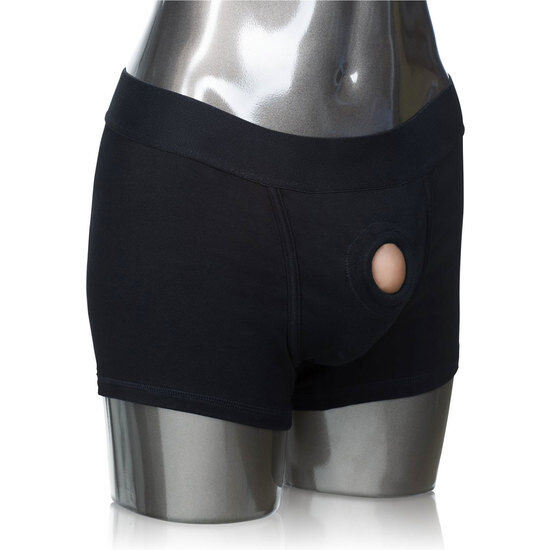 Imagen que nos facilita CALEXOTICS de su producto erótico CALEXOTICS - BOXER BRIEF HARNESS BOXER CON ABERTURA para nuestra categoría "JUGUETES BIENESTAR |Arneses|Complementos Arneses".