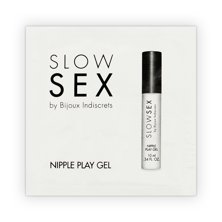 Imagen que nos facilita BIJOUX SLOW SEX de su producto erótico BIJOUX - SLOW SEX GEL ESTIMULANTE PEZONES NIPPLE PLAY GEL MONODOSIS para nuestra categoría "DROGUERÍA |Estimulantes para Ellas|Para los senos".