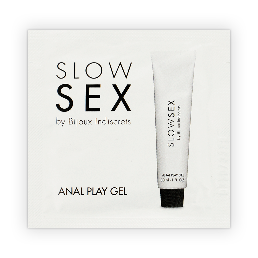 Imagen que nos facilita BIJOUX SLOW SEX de su producto erótico BIJOUX - SLOW SEX ANAL PLAY GEL ESTIMULACION ANAL MONODOSIS para nuestra categoría "DROGUERÍA |Lubricantes|Monodosis".