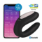 Imagen que nos facilita SATISFYER CONNECT de su producto erótico SATISFYER - DOUBLE JOY CON APP ORO NEGRO para nuestra categoría "JUGUETES BIENESTAR |Vibradores|Vibradores con APP".