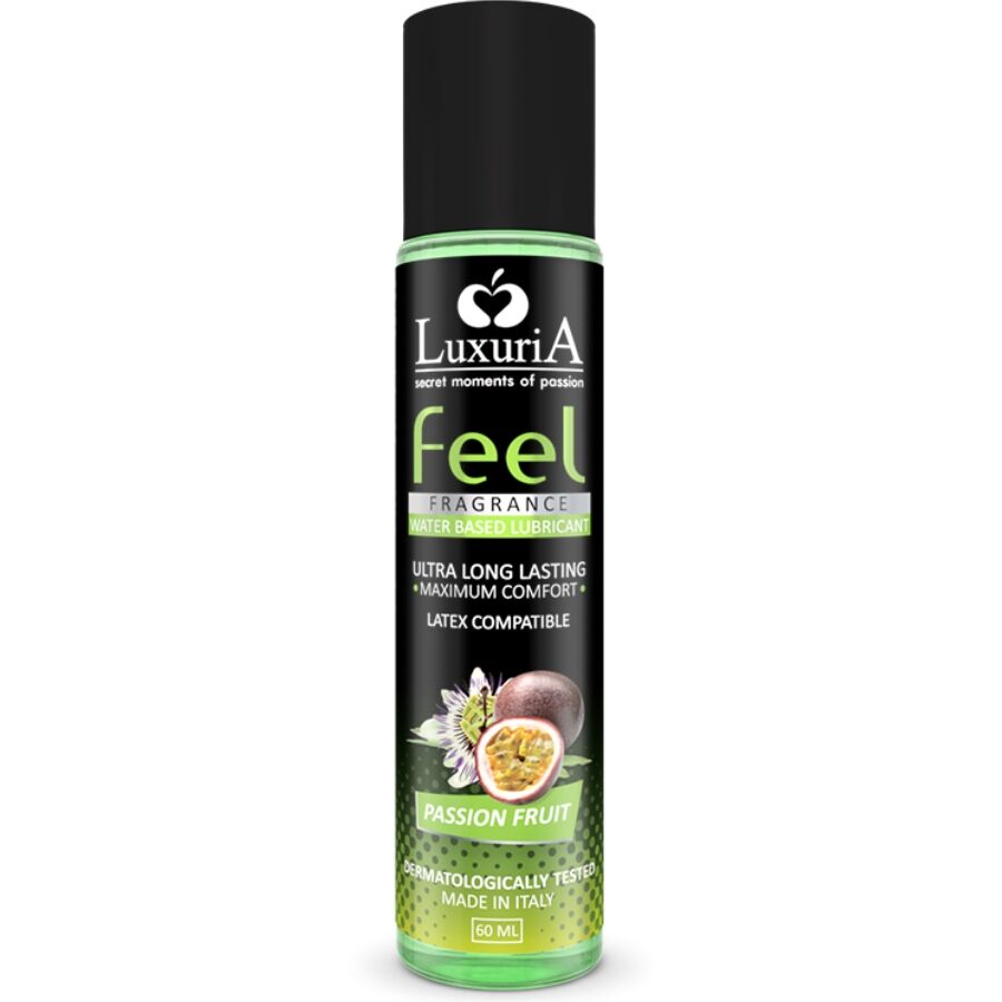 Imagen que nos facilita INTIMATELINE LUXURIA de su producto erótico INTIMATELINE - LUXURIA FEEL LUBRICANTE BASE AGUA FRUTA DE LA PASION 60 ML para nuestra categoría "DROGUERÍA |Lubricantes|Con deliciosos Sabores".