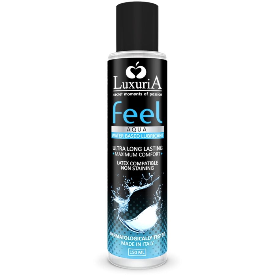 Imagen que nos facilita INTIMATELINE LUXURIA de su producto erótico INTIMATELINE - LUXURIA FEEL LUBRICANTE BASE AGUA 150 ML para nuestra categoría "DROGUERÍA |Lubricantes|Base Agua".
