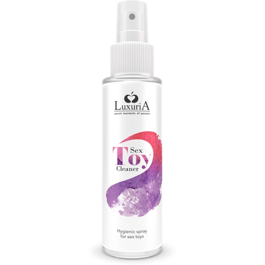 Imagen que nos facilita INTIMATELINE LUXURIA de su producto erótico INTIMATELINE LUXURIA - SECRET MOMENTS OF PASION LIMPIADOR 100 ML para nuestra categoría "DROGUERÍA |Desinfección y Mantenimiento |Desinfectante Juguetes".