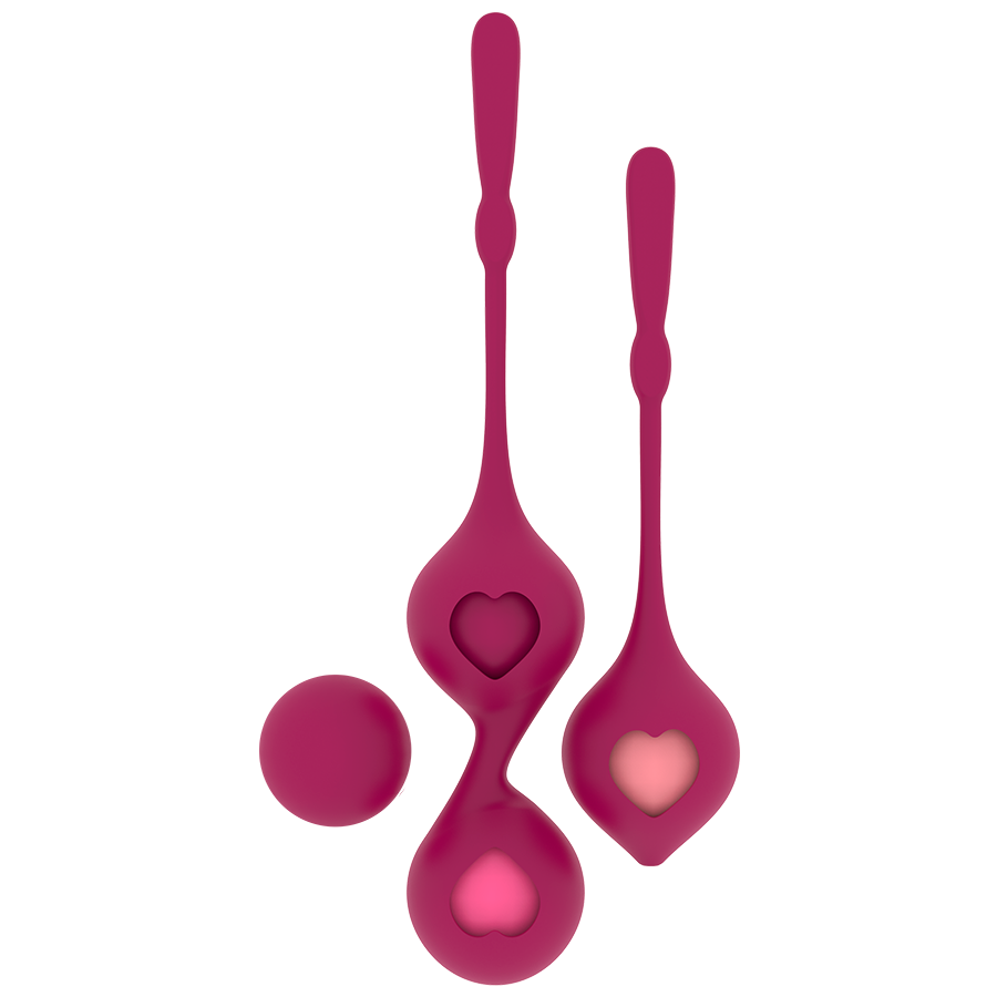 Imagen que nos facilita RITHUAL de su producto erótico SET DEVA RITUAL ENTRENAMIENTO PELVICO ORQUIDEA para nuestra categoría "JUGUETES BIENESTAR |Juguetes para Mujeres|Bolas Chinas|Bolas Silicona".