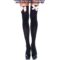 Imagen que nos facilita LEG AVENUE HOSIERY de su producto erótico LEG AVENUE - MEDIAS ALTAS NEGRAS CON LACITO ROSA TALLA ÚNICA para nuestra categoría "MODA & LENCERÍA|Lencería Mujer|Lencería Sexy|Medias".