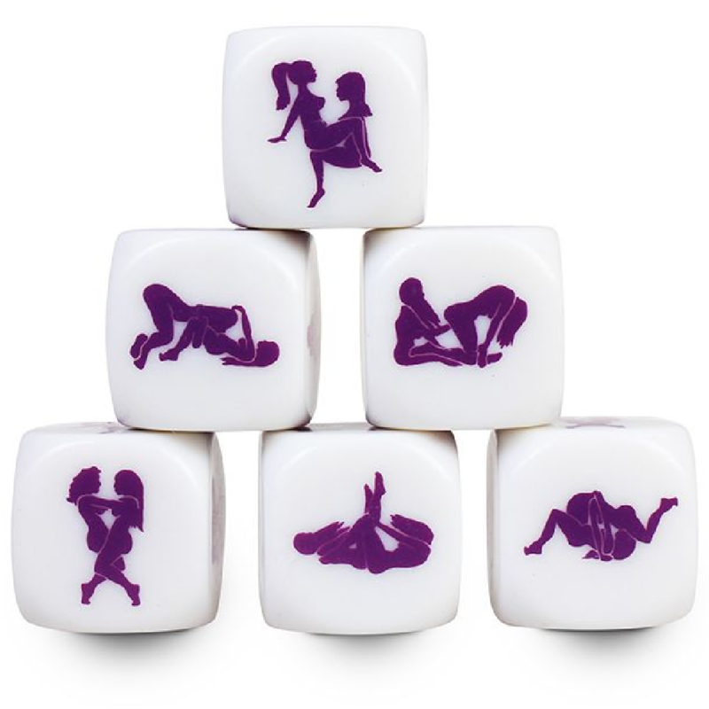 Imagen que nos facilita SECRETPLAY 100% GAMES de su producto erótico SECRETPLAY - DADO KAMASUTRA LESBIAN 25 MM para nuestra categoría "JUEGOS |Juego de Dados".