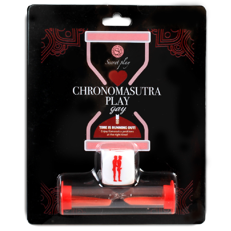 Imagen que nos facilita SECRETPLAY 100% GAMES de su producto erótico SECRETPLAY - CHRONOMASUTRA PLAY GAY para nuestra categoría "JUEGOS |Juego de Dados".