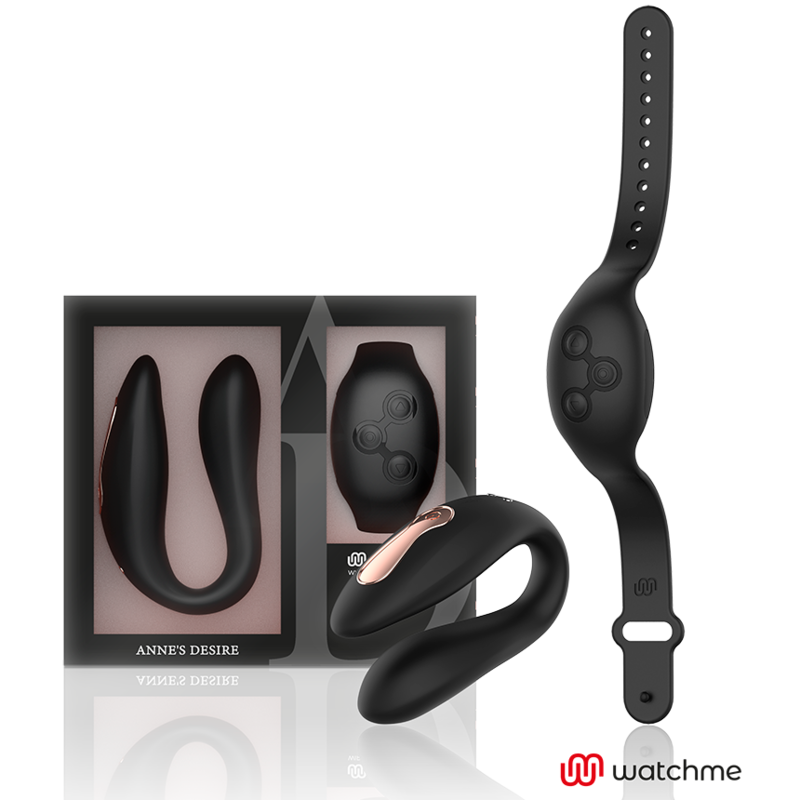 Imagen que nos facilita ANNE´S DESIRE de su producto erótico ANNE'S DESIRE - DUAL PLEASURE TECNOLOGÍA WATCHME NEGRO para nuestra categoría "JUGUETES BIENESTAR |Vibradores|Vibradores control remoto".
