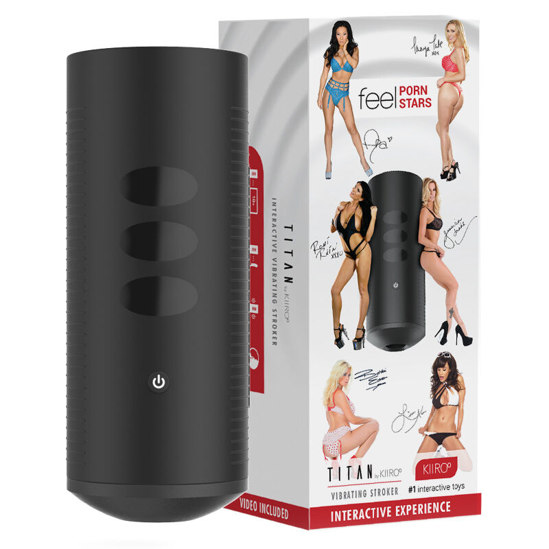 Imagen que nos facilita KIIROO de su producto erótico KIIROO - TITAN MASTURBADOR TECNLOGICO EXPERIENCE para nuestra categoría "JUGUETES BIENESTAR |Juguetes para Hombres|Vaginas con vibración".