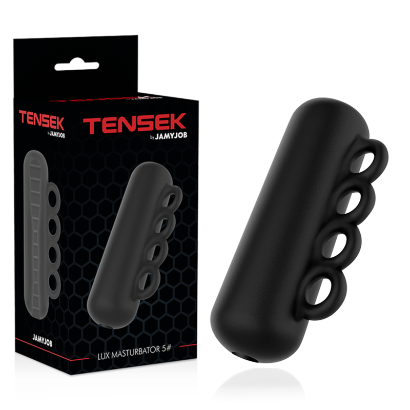 Imagen que nos facilita JAMYJOB de su producto erótico JAMYJOB - EXTREME MASTURBADOR TENSEK 5 NEGRO para nuestra categoría "JUGUETES BIENESTAR |Juguetes para Hombres|Vaginas con vibración".