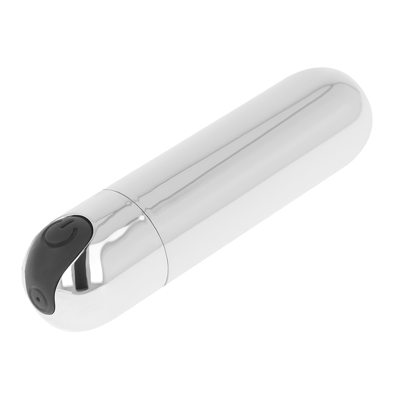 Imagen que nos facilita OHMAMA VIBRATORS de su producto erótico OHMAMA - BALA VIBRADORA SILVER 8 CM para nuestra categoría "JUGUETES BIENESTAR |Vibradores|Mini vibradores".