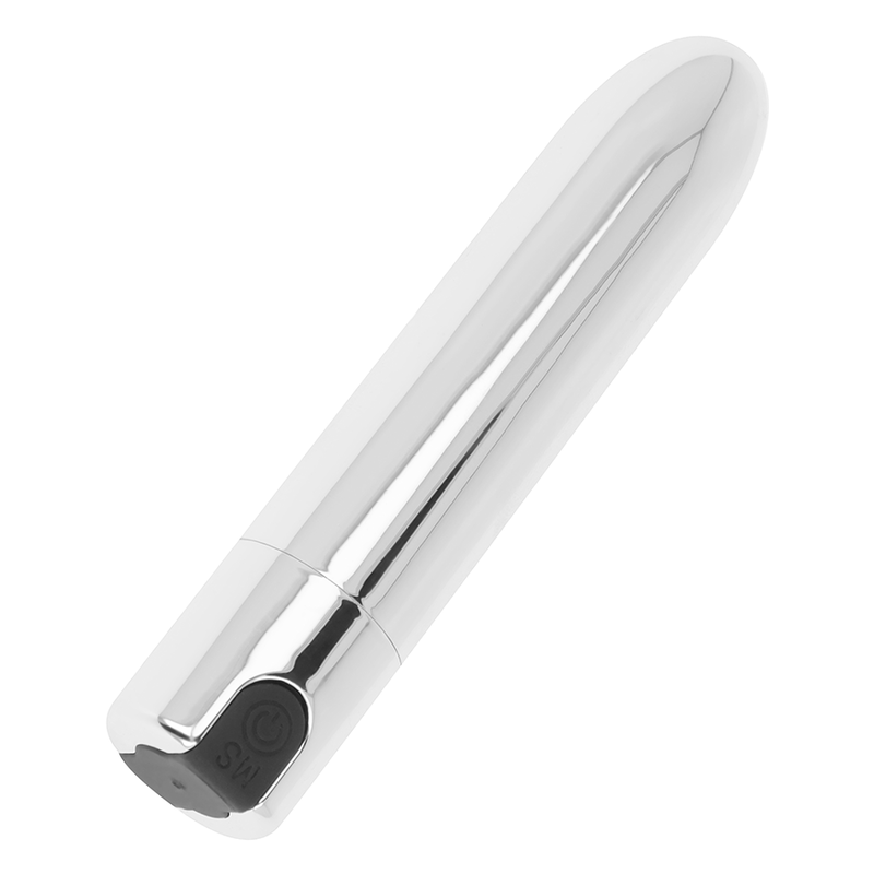 Imagen que nos facilita OHMAMA STIMULATING de su producto erótico OHMAMA - BALA VIBRADORA SILVER 9.5 CM para nuestra categoría "JUGUETES BIENESTAR |Juguetes para Mujeres|Estimuladores|Balas vibradoras".