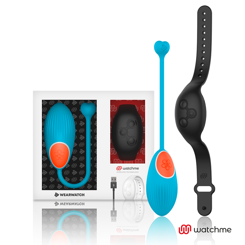 Imagen que nos facilita WEARWATCH de su producto erótico WEARWATCH - HUEVO CONTROL REMOTO TECHNOLOGY WATCHME AZUL / AZABACHE para nuestra categoría "JUGUETES BIENESTAR |Vibradores|Vibradores control remoto".