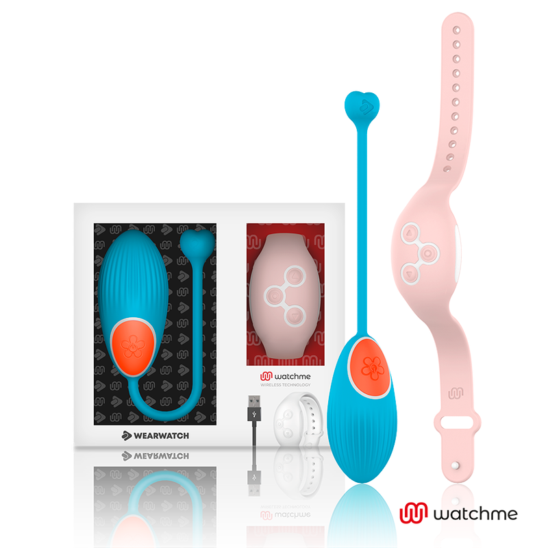 Imagen que nos facilita WEARWATCH de su producto erótico WEARWATCH - HUEVO CONTROL REMOTO TECHNOLOGY WATCHME AZUL / ROSA para nuestra categoría "JUGUETES BIENESTAR |Vibradores|Vibradores control remoto".
