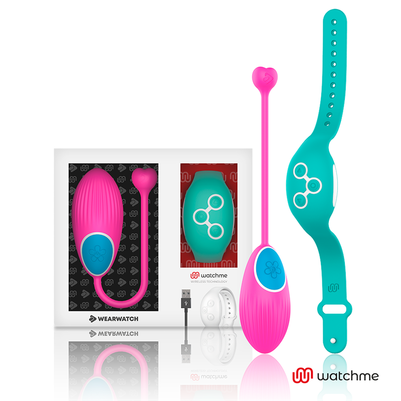 Imagen que nos facilita WEARWATCH de su producto erótico WEARWATCH - HUEVO CONTROL REMOTO TECHNOLOGY WATCHME FUCSIA / AGUA MARINA para nuestra categoría "JUGUETES BIENESTAR |Vibradores|Vibradores control remoto".