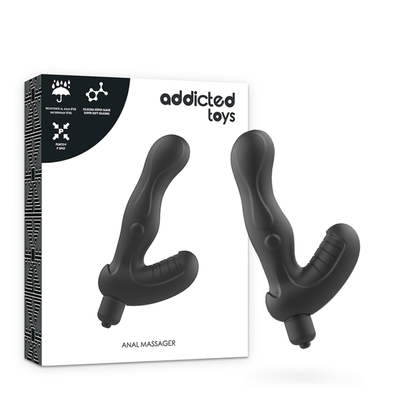 Imagen que nos facilita ADDICTED TOYS de su producto erótico ADDICTED TOYS - ESTIMULADOR ANAL PROSTATA SILICONA P-SPOT VIBE para nuestra categoría "JUGUETES BIENESTAR |Anal|Plugs Anales".