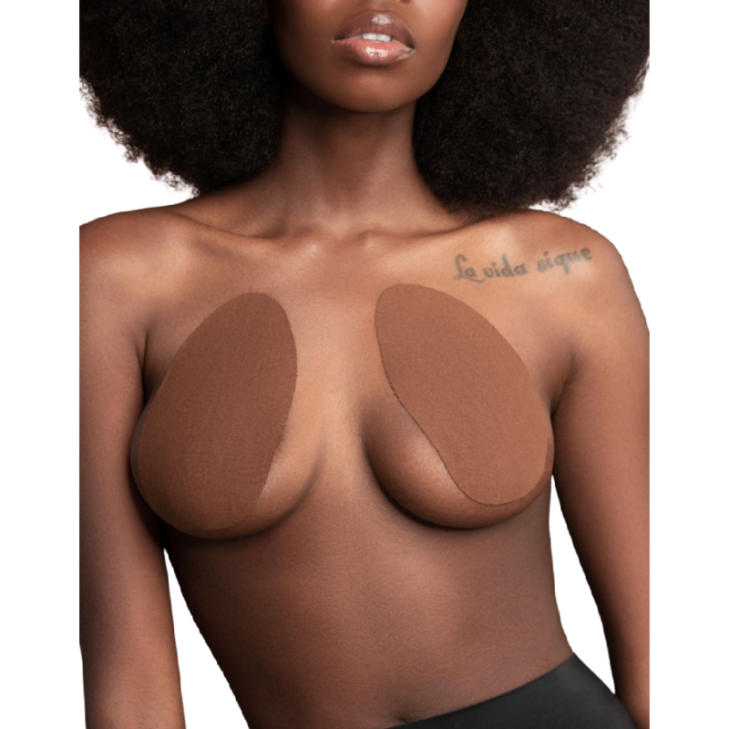 Imagen que nos facilita BYE BRA - PULL UPS de su producto erótico BYE-BRA - REALZADOR PECHOS + 3 PARES DE SATÉN MARRÓN COPA F/H para nuestra categoría "MODA & LENCERÍA|Lencería Mujer|Lencería Sexy|Accesorios Sujetadores".