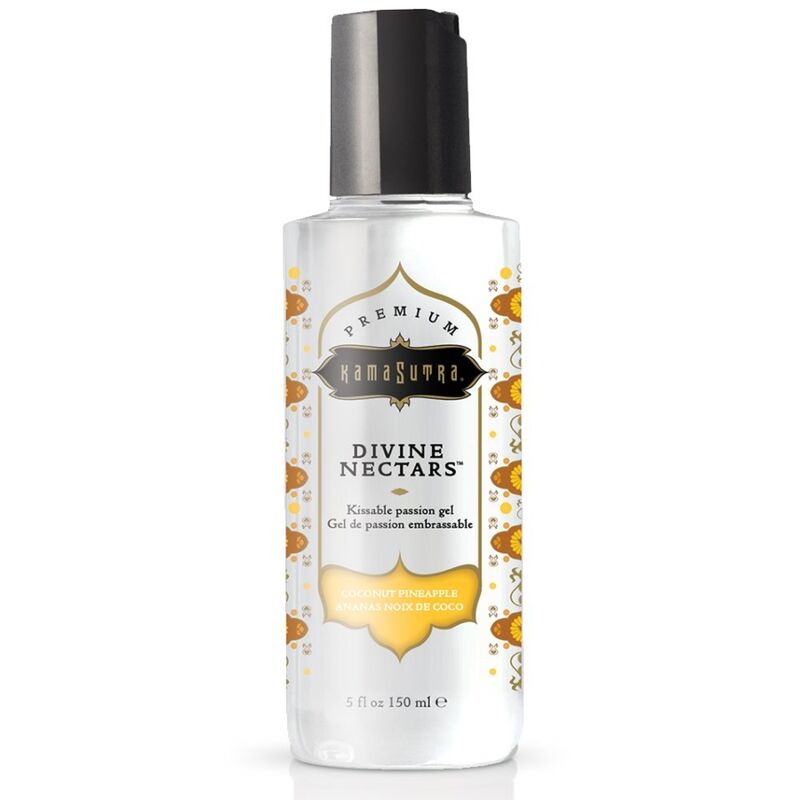 Imagen que nos facilita KAMASUTRA  COSMETICS de su producto erótico KAMASUTRA - DIVINE NECTARS LUBRICANTE COCO Y PIÑA 150 ML para nuestra categoría "DROGUERÍA |Lubricantes|Con deliciosos Sabores".