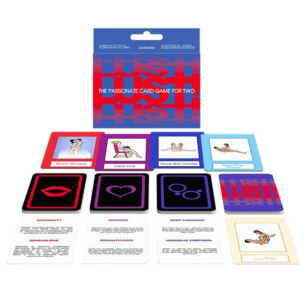 Imagen que nos facilita KHEPER GAMES de su producto erótico KHEPER GAMES - LUST EL JUEGO DE CARTAS DE LA LUJURIA EN