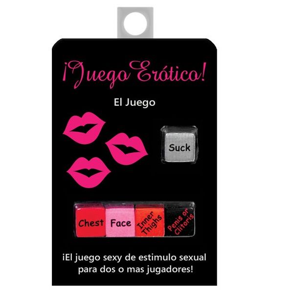 Imagen que nos facilita KHEPER GAMES de su producto erótico KHEPER GAMES - JUEGO EROTICO! 5 DADOS ES para nuestra categoría "JUEGOS |Juego de Dados".