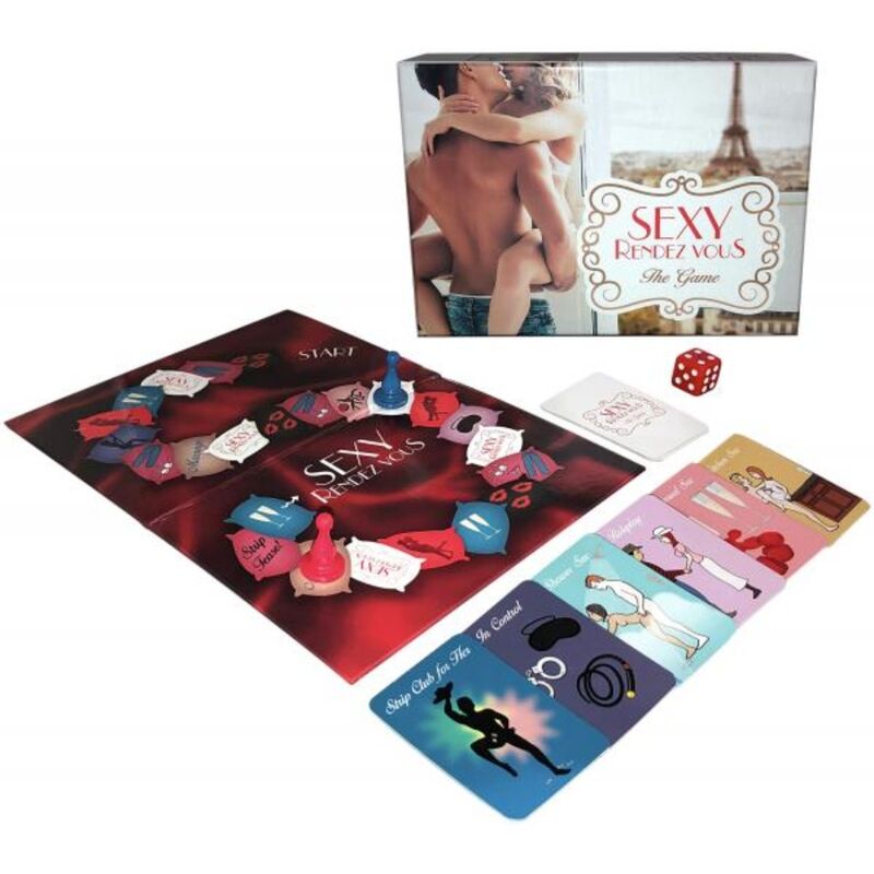 Imagen que nos facilita KHEPER GAMES de su producto erótico KHEPER GAMES - SEXY RENDEZ VOUS JUEGO PARA DOS para nuestra categoría "JUEGOS |Juegos de mesa".