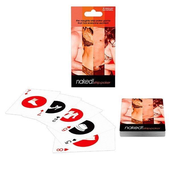 Imagen que nos facilita KHEPER GAMES de su producto erótico KHEPER GAMES - NAKED BARAJA STRIP POKER ES/EN para nuestra categoría "JUEGOS |Juegos de cartas".
