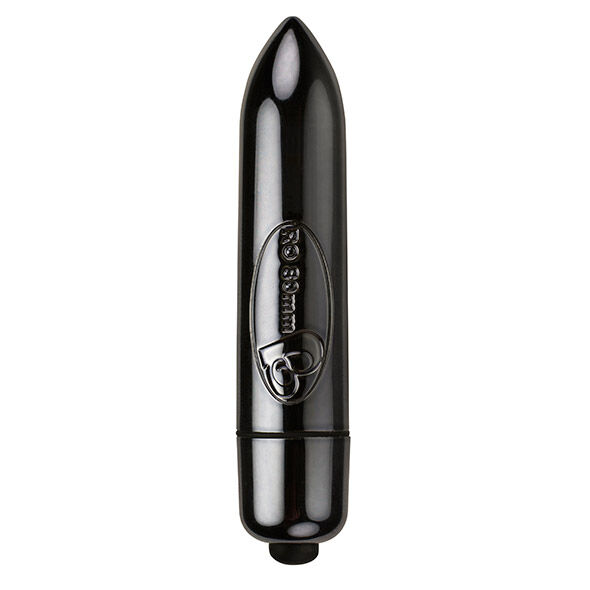 Imagen que nos facilita ROCKS-OFF de su producto erótico ROCKS-OFF - BALA VIBRADORA RO-80MM MIDNIGHT METAL para nuestra categoría "JUGUETES BIENESTAR |Juguetes para Mujeres|Estimuladores|Balas vibradoras".