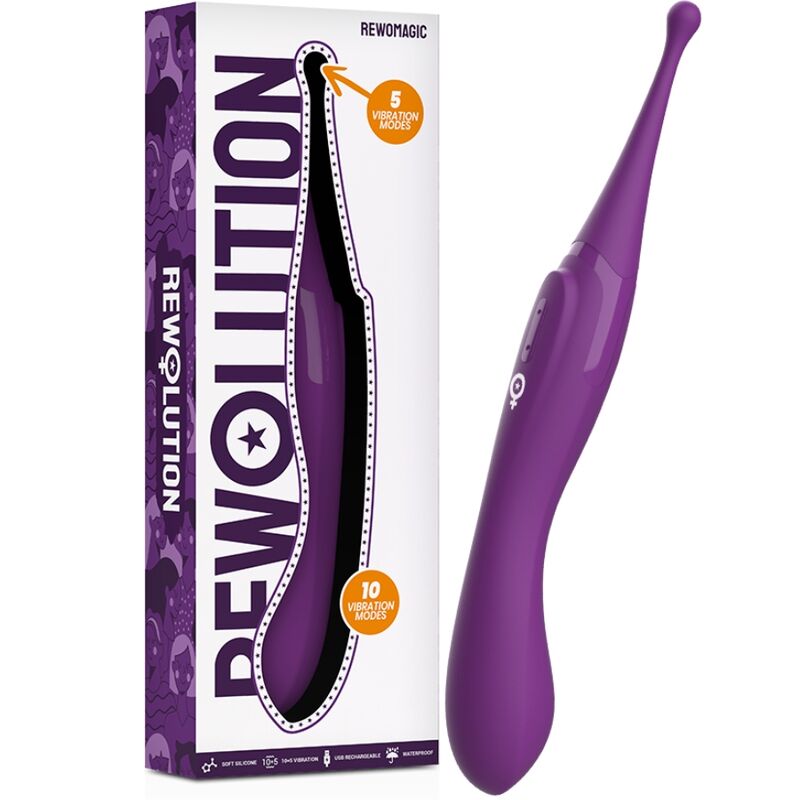 Imagen que nos facilita REWOLUTION de su producto erótico REWOLUTION - REWOMAGIC ESTIMULADOR para nuestra categoría "JUGUETES BIENESTAR |Juguetes para Mujeres|Estimuladores|Para Clítoris".