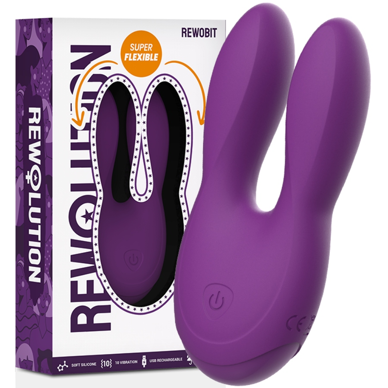 Imagen que nos facilita REWOLUTION de su producto erótico REWOLUTION - REWOBIT ESTIMULADOR FLEXIBLE para nuestra categoría "JUGUETES BIENESTAR |Juguetes para Mujeres|Estimuladores|Para Clítoris".