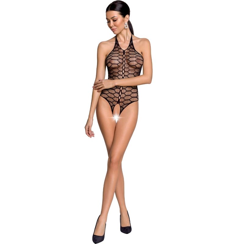 Imagen que nos facilita PASSION WOMAN de su producto erótico PASSION - WOMAN BS087 BODYSTOCKING NEGRO TALLA ÚNICA para nuestra categoría "MODA & LENCERÍA|Lencería Mujer|Lencería Picante|Bodys sin entrepierna".