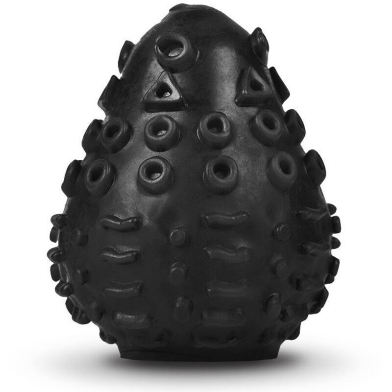 Imagen que nos facilita G-VIBE de su producto erótico G-VIBE - HUEVO MASTURBADOR TEXTURADO REUTILIZABLE NEGRO para nuestra categoría "JUGUETES BIENESTAR |Juguetes para Hombres|Masturbadores varios".