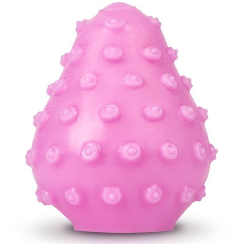 Imagen que nos facilita G-VIBE de su producto erótico G-VIBE - HUEVO MASTURBADOR TEXTURADO REUTILIZABLE ROSA para nuestra categoría "JUGUETES BIENESTAR |Juguetes para Hombres|Masturbadores varios".
