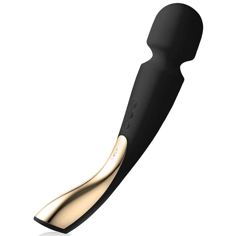 Imagen que nos facilita LELO de su producto erótico LELO - MASAJEADOR SMART MEDIUM WAND 2 NEGRO para nuestra categoría "JUGUETES BIENESTAR |Juguetes para Mujeres|Estimuladores|Masajeadores".