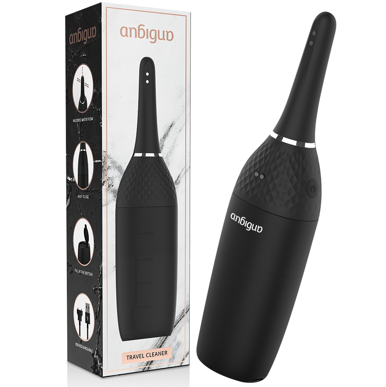 Imagen que nos facilita ANBIGUO de su producto erótico ANBIGUO - ULTIMATE LIMPIADOR ANAL AUTOMÁTICO 5 INTENSIDADES para nuestra categoría "DROGUERÍA |Desinfección y Mantenimiento |Limpieza íntima".