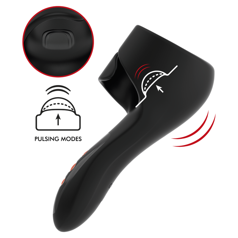 Imagen que nos facilita JAMYJOB de su producto erótico JAMYJOB - PULSAR MASTURBADOR CON MODOS VIBRACIÓN Y PULSACIÓN para nuestra categoría "JUGUETES BIENESTAR |Juguetes para Hombres|Masturbadores varios".