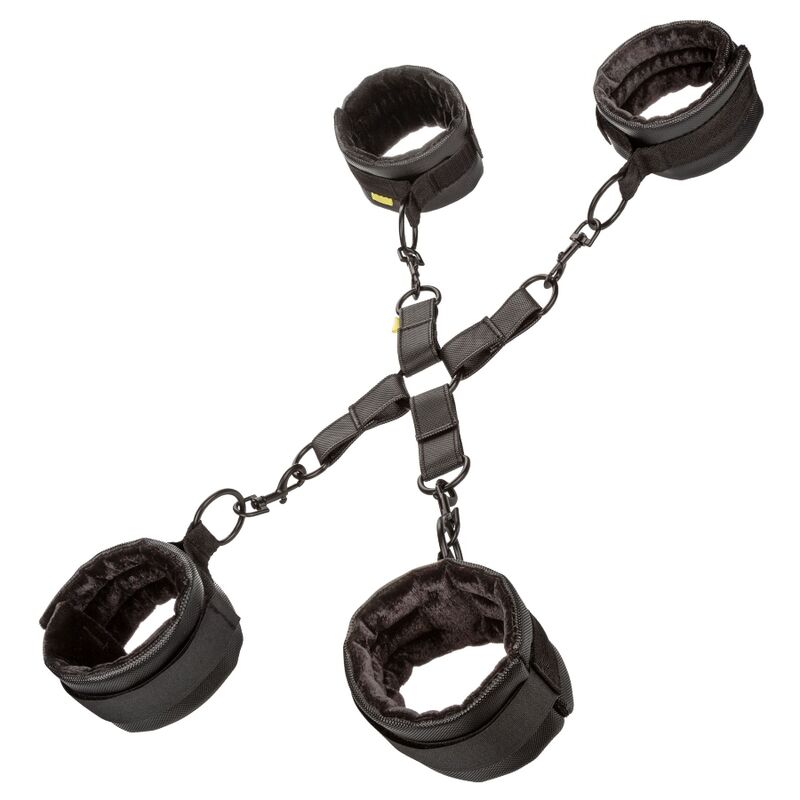 Imagen que nos facilita CALEXOTICS de su producto erótico CALEXOTICS - BOUNDLESS HOG TIE para nuestra categoría "BDSM & BONDAGE |Bondage|Esposas de fijación".