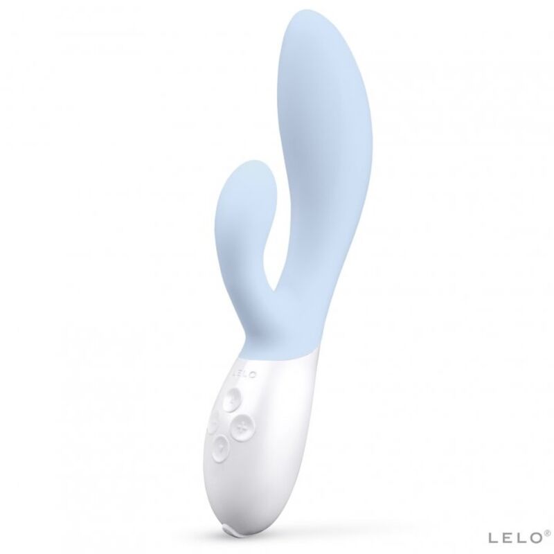 Imagen que nos facilita LELO de su producto erótico LELO - INA 3 VIBRADOR LUJO CELESTE para nuestra categoría "JUGUETES BIENESTAR |Vibradores|Vibradores Rabbit".