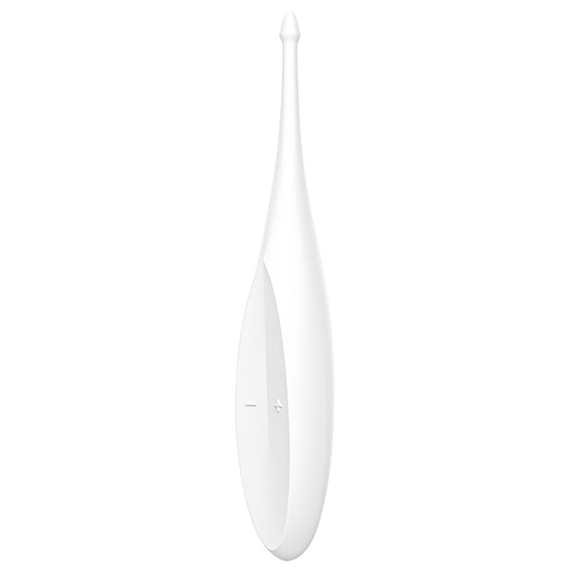 Imagen que nos facilita SATISFYER VIBRATOR de su producto erótico SATISFYER - TWIRLING FUN ESTIMULADOR CLITORIS BLANCO para nuestra categoría "JUGUETES BIENESTAR |Juguetes para Mujeres|Estimuladores|Para Clítoris".