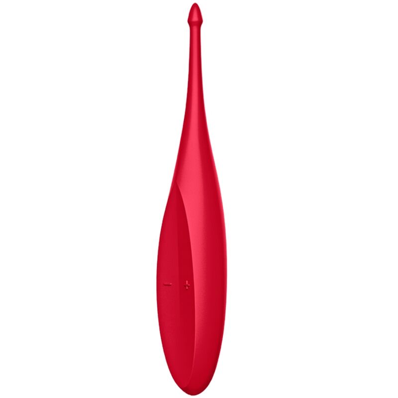Imagen que nos facilita SATISFYER VIBRATOR de su producto erótico SATISFYER - TWIRLING FUN ESTIMULADOR CLITORIS ROJO para nuestra categoría "JUGUETES BIENESTAR |Juguetes para Mujeres|Estimuladores|Para Clítoris".