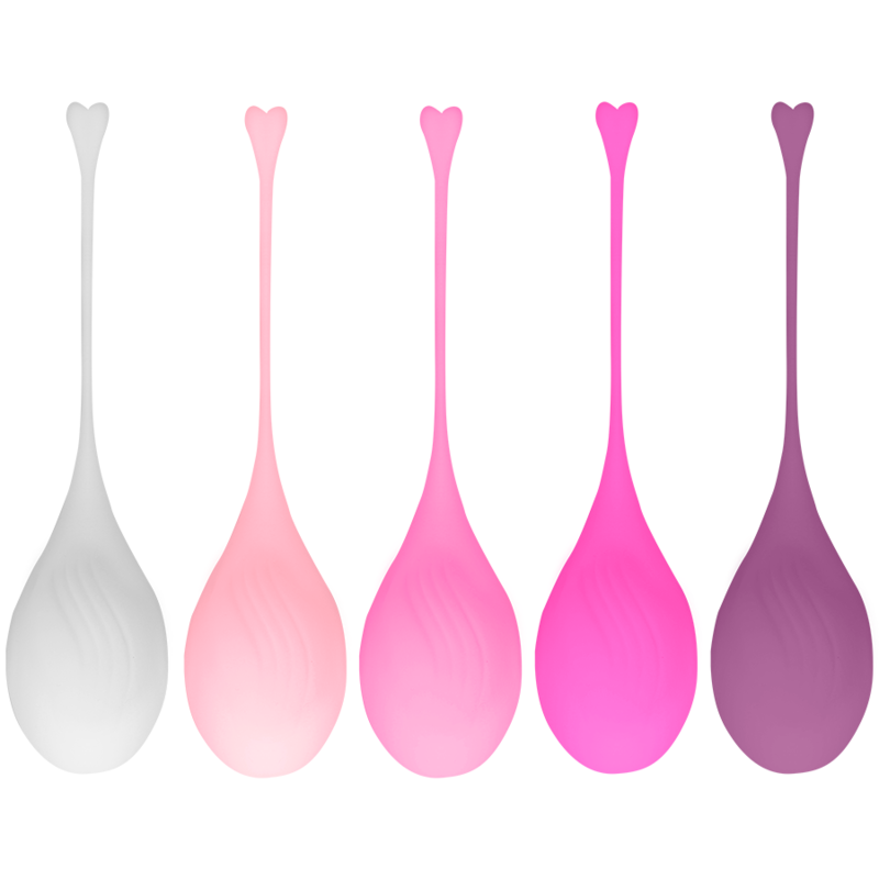 Imagen que nos facilita OHMAMA STIMULATING de su producto erótico OHMAMA - SET 5 BOLAS EJERCICIO KEGEL para nuestra categoría "JUGUETES BIENESTAR |Juguetes para Mujeres|Bolas Chinas|Bolas Silicona".