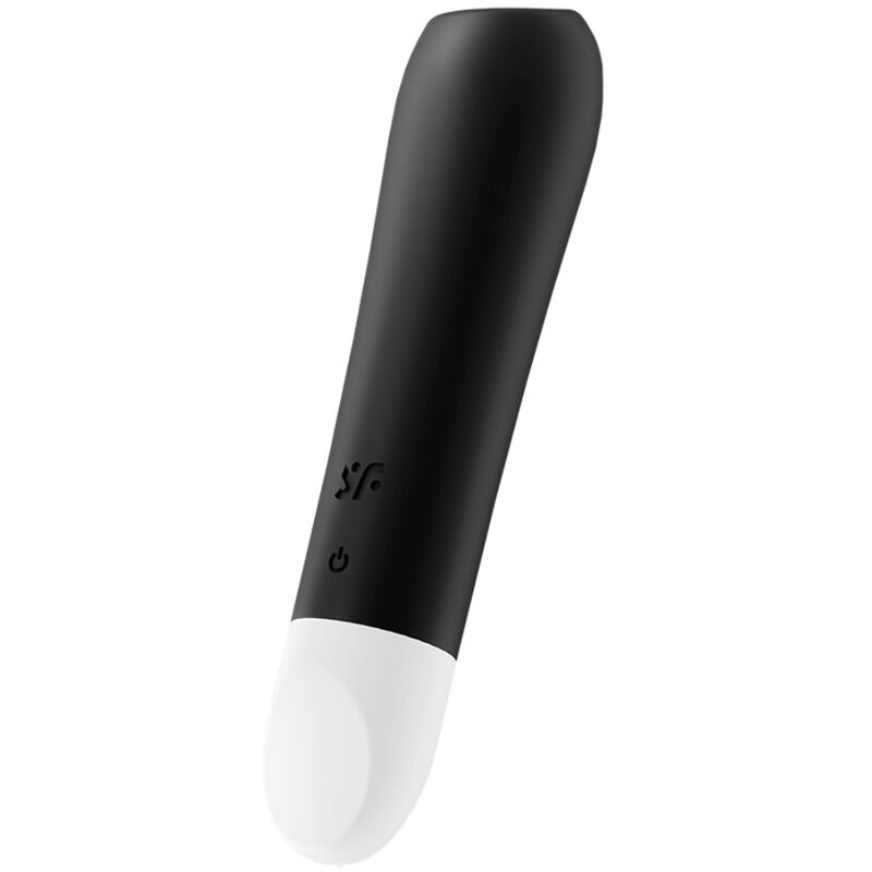 Imagen que nos facilita SATISFYER VIBRATOR de su producto erótico SATISFYER - ULTRA POWER BULLET 2 BALA VIBRADORA NEGRA para nuestra categoría "JUGUETES BIENESTAR |Juguetes para Mujeres|Estimuladores|Balas vibradoras".