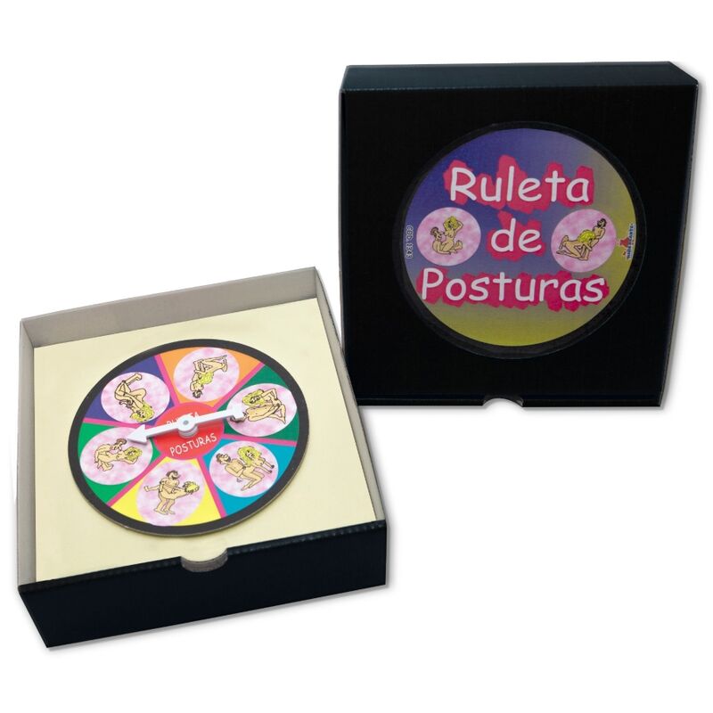 Imagen que nos facilita DIABLO PICANTE de su producto erótico DIABLO PICANTE - RULETA DE POSTURAS para nuestra categoría "JUEGOS |Juegos de pareja".