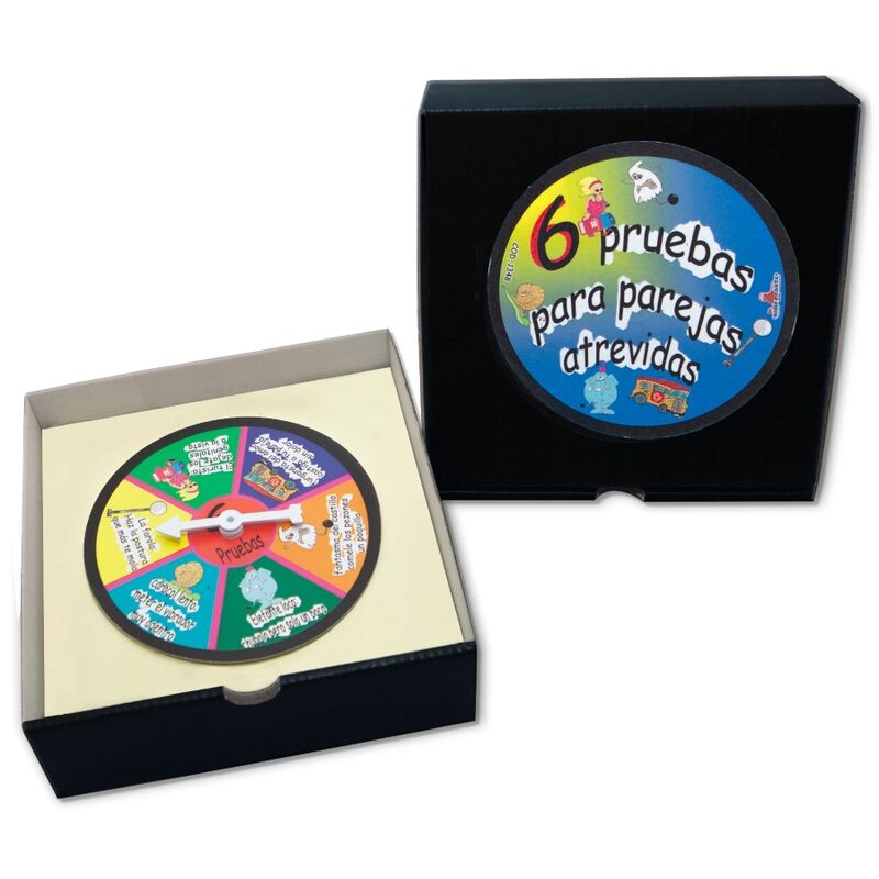 Imagen que nos facilita DIABLO PICANTE de su producto erótico DIABLO PICANTE - RULETA PARA PAREJAS ATREVIDAS para nuestra categoría "JUEGOS |Juegos de pareja".