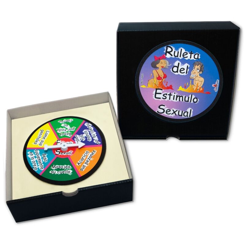 Imagen que nos facilita DIABLO PICANTE de su producto erótico DIABLO PICANTE - RULETA DEL ESTÍMULO SEXUAL para nuestra categoría "JUEGOS |Juegos de pareja".