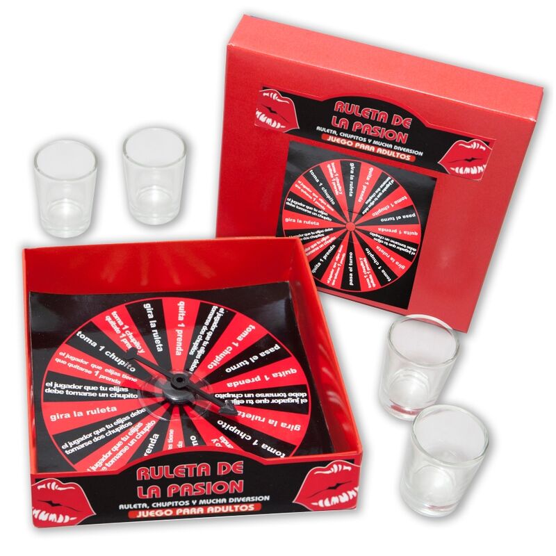 Imagen que nos facilita DIABLO PICANTE de su producto erótico DIABLO PICANTE - JUEGO CHUPITOS RULETA DE LA PASIÓN para nuestra categoría "JUEGOS |Juegos de cartas".